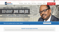 Desktop Screenshot of bishopjoeibojie.com